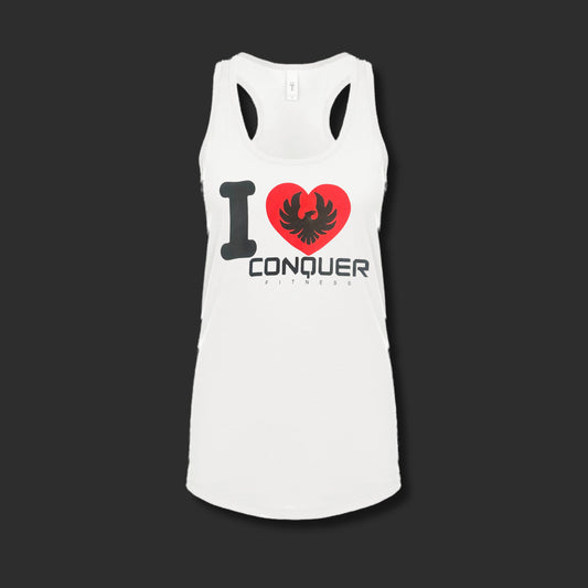 I Heart Conquer Tank